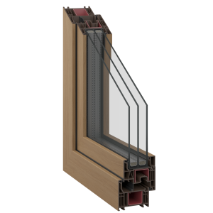 Ανοιγόμενα PVC Inoform 76 MD