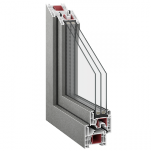 Ανοιγόμενα PVC Kommerling 76 MD