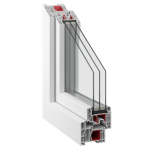 Ανοιγόμενα PVC Kommerling 88 MD